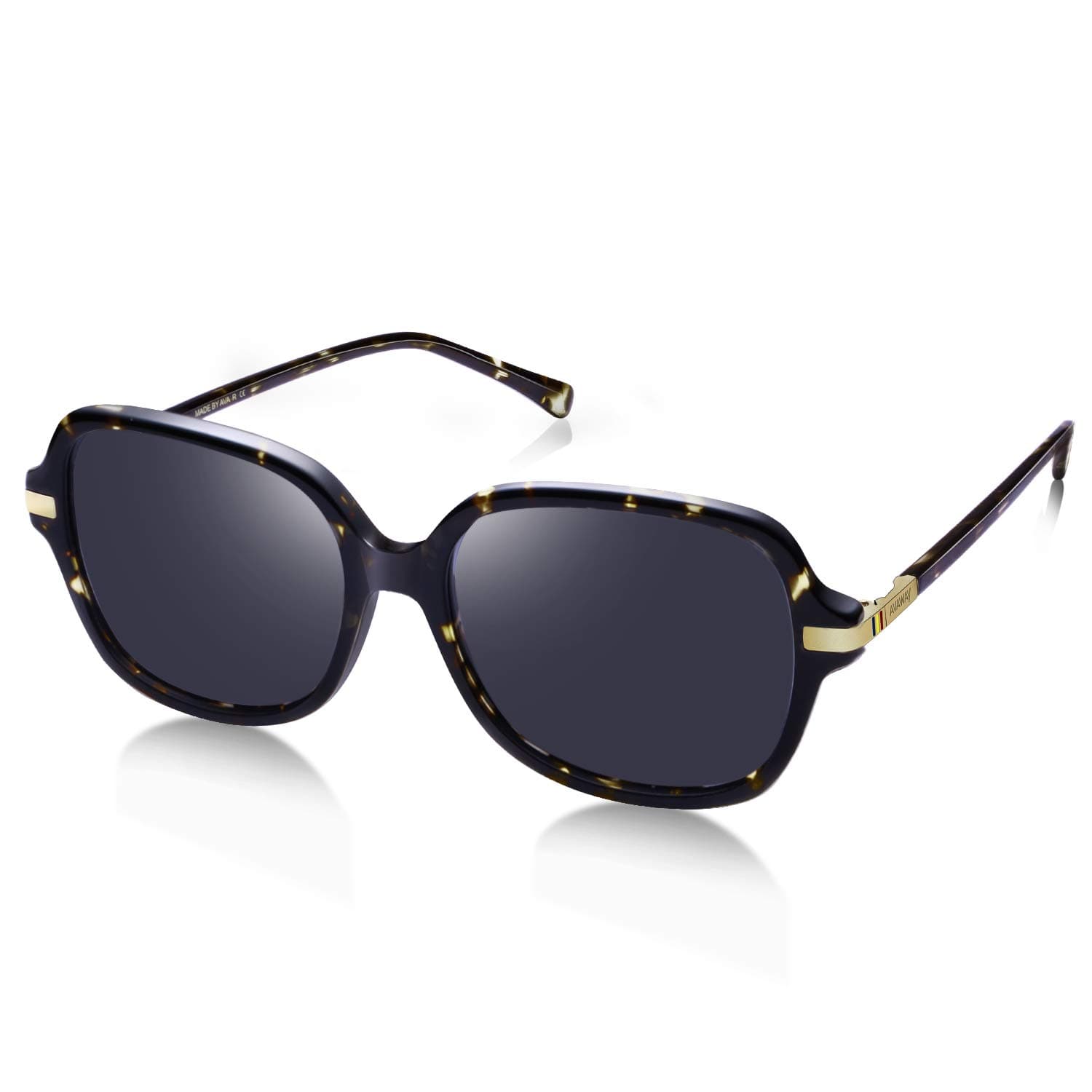 Oversized Sunglasses for Women Polarised Modern Ladies Eyewear for Driving Golf Fishing Outdoors