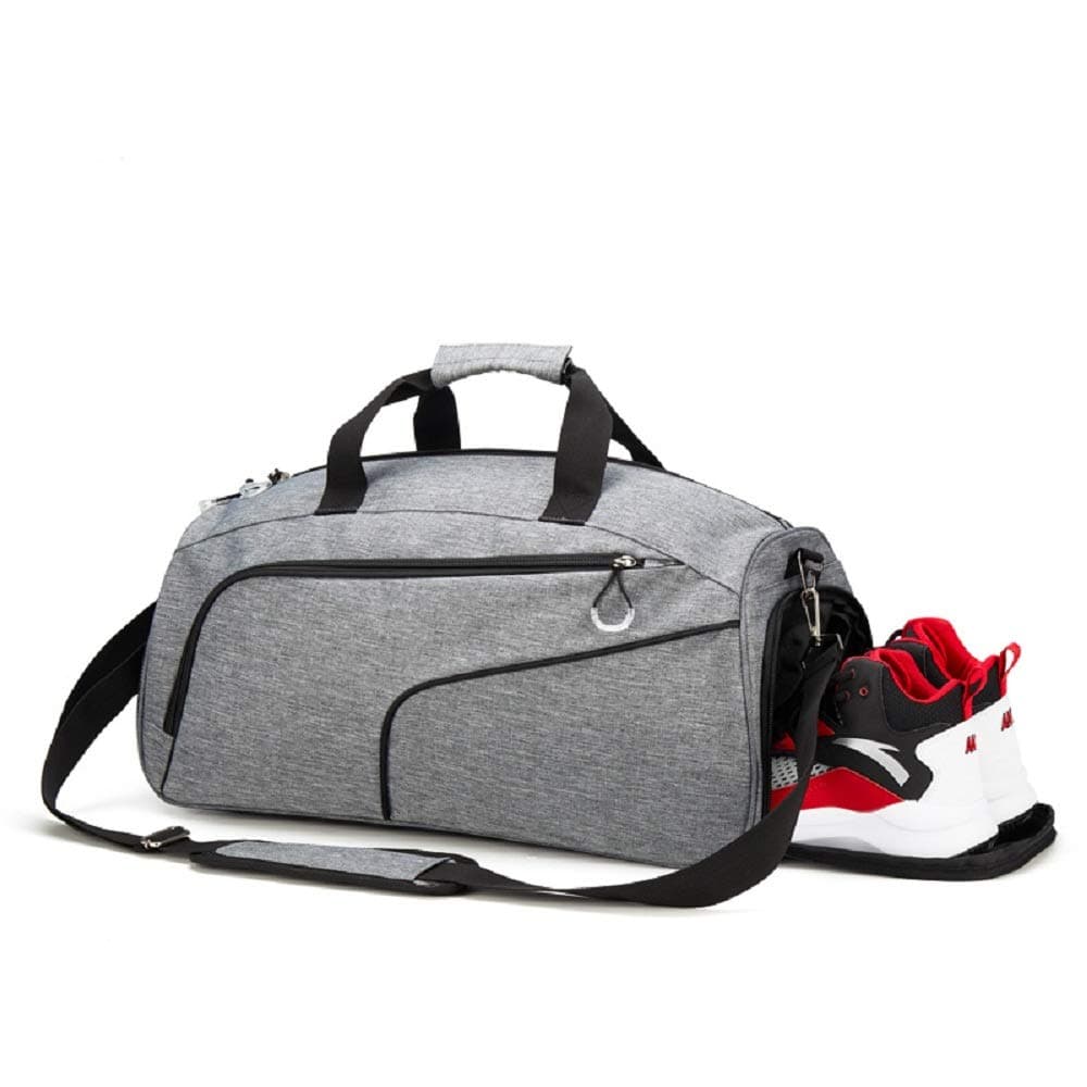 Yonzone Gym Bag Sports Bag with Shoes Compartment and Separated Wet Pocket, Travel Duffel Holdall Bag Sports Gym Bag for Men and Women Weekend Overnight Bag Waterproof