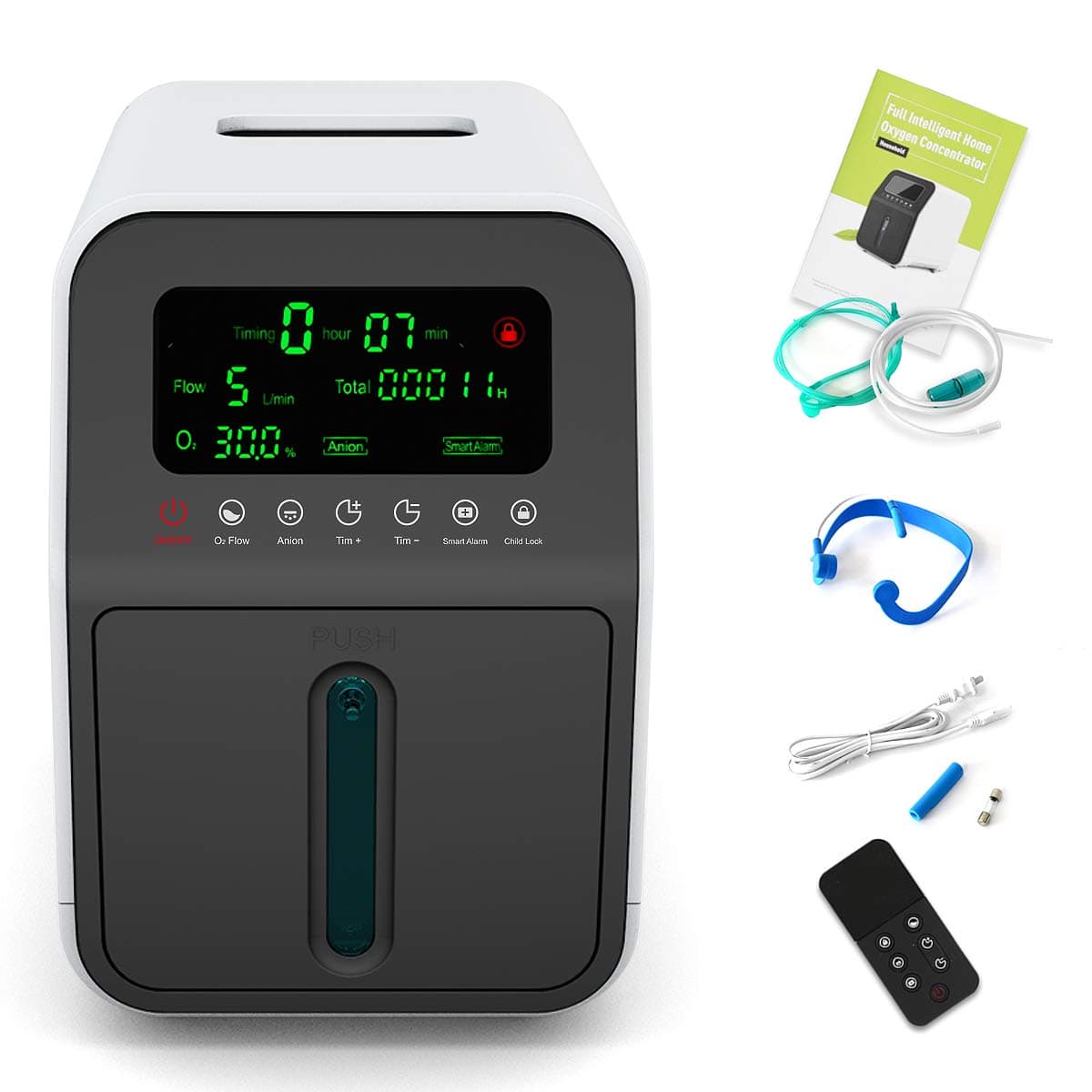 OSITO 1L-5L/min 33%-93% Purity Portable Device for Home