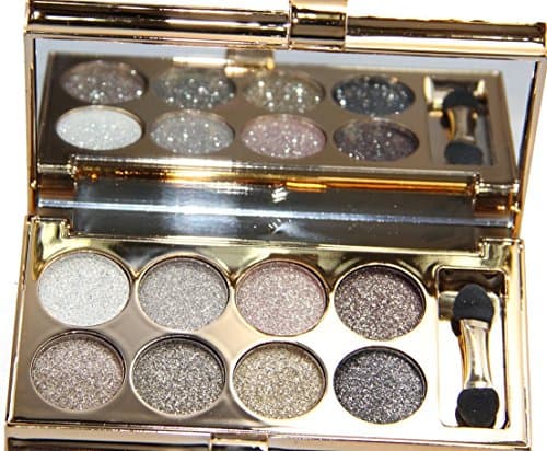 HAPPY CXL Make Up Eyeshadow Glitter 8 Colors Eye Shadow Palette Beauty Smoky Eye Glitter Shadow