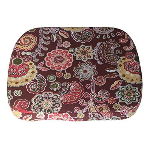 Removable Cover for Memory Foam Coccyx Cushion. 100% Duck Cotton. Made in USA (Red)