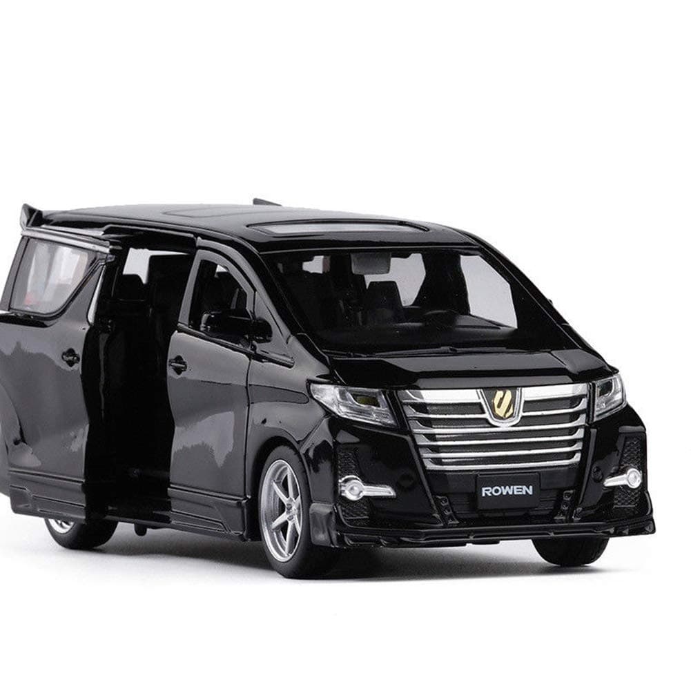 Model Car Toy 1:32 Scale Collection Light&Sound Best Gift Toyota Alphard MPV Diecast