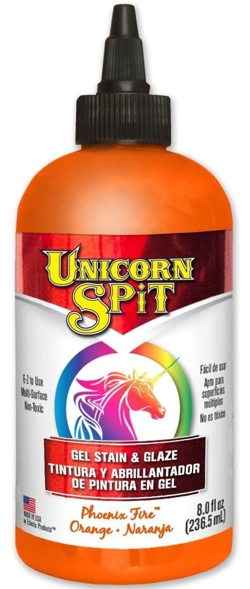 Eclectic ProductsEclectic Products 5771003 6 Pack 8 oz. Unicorn Spit Gel Stain And Glaze, Phoenix Fire