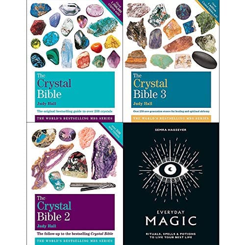 Crystal bible judy hall vol 1-3 and everyday magic [hardcover] 4 books collection set Paperback – 2018