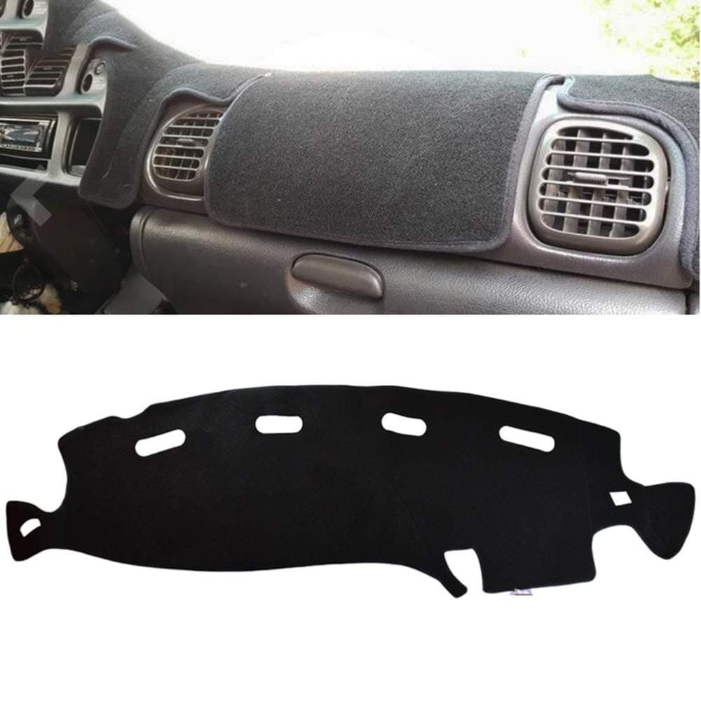 KSUVR Car instrument panel shading mats sunscreen thermal shading mats car decoration,For Dodge Ram 1500 2500 3500 1998 1999 2000 2001