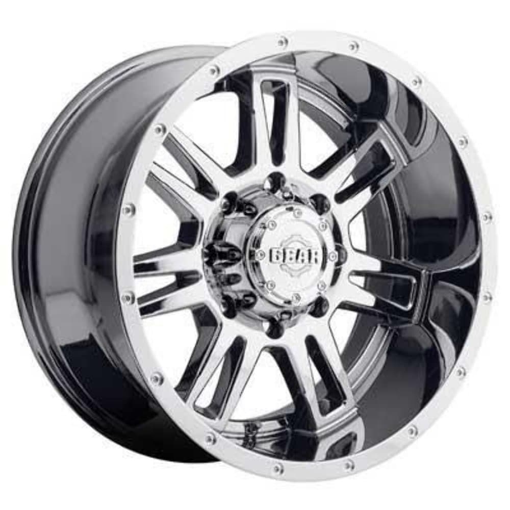 Gear Alloy 737V CHALLENGER Wheel with Chrome Finish (20x9"/8x6.7", +18mm Offset)