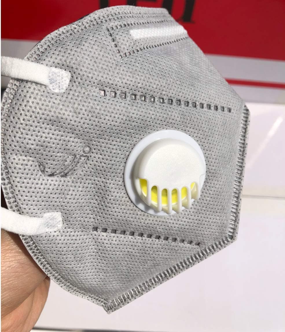 Sevenshop 10Pcs Kn95 Mask Dustproof And Breathable Industrial Dust Haze Activated Carbon Pm2.5 Formaldehyde Spray Paint N95 Men And Women - 10PCS