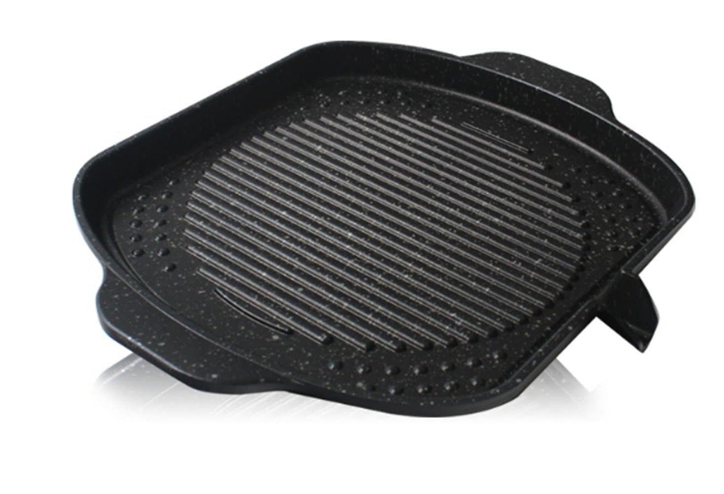 Talent Cook Charcoal coated square Plate Grill Pan Professinal Roast Pan Korean Barbeque Meat