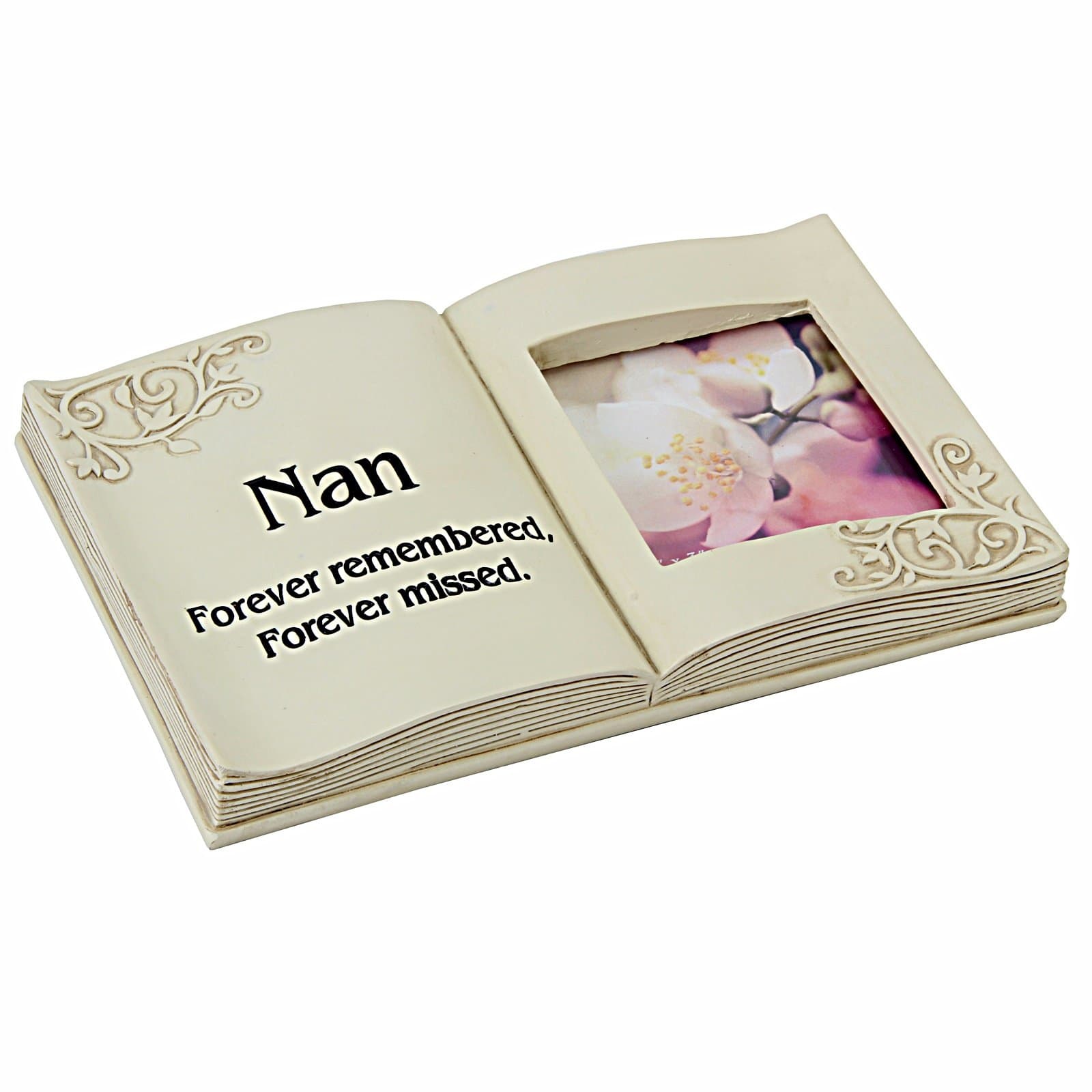 In Loving Memory Graveside Grave Memorial Gift Ornament Photo Frame Book Nan
