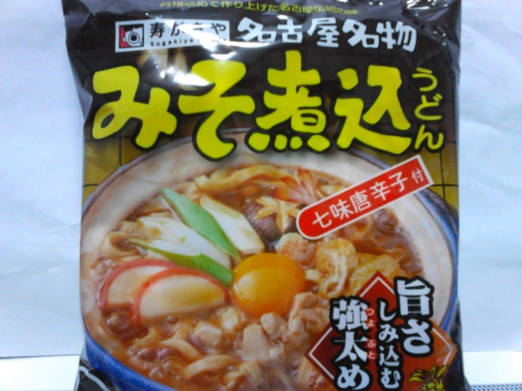 名古屋名物　Miso Nikomi Udon （Miso Noodle Stew） （91g×5packs) 【Japan Import】