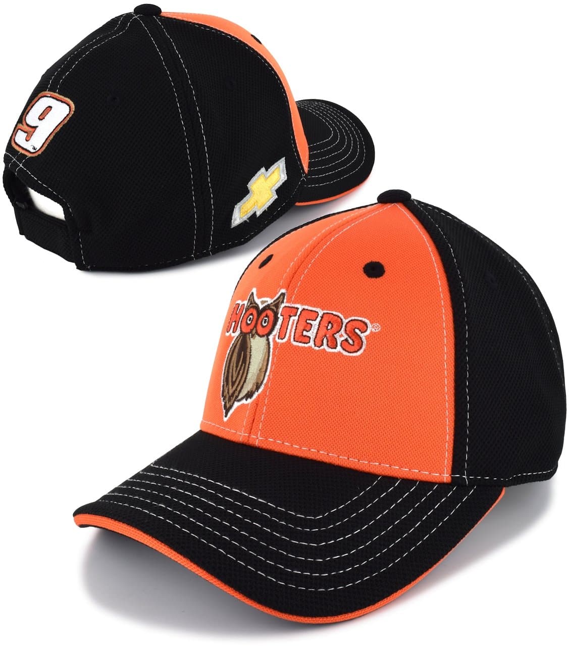 Hendrick Motorsports Chase Elliott 2018 Hooters NASCAR Team Hat