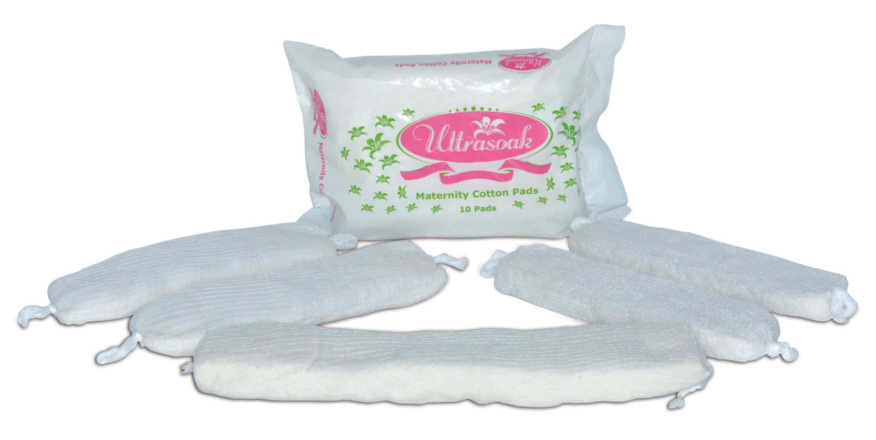 DRM ultrasoak Cotton Maternity Pads - Pack of 10
