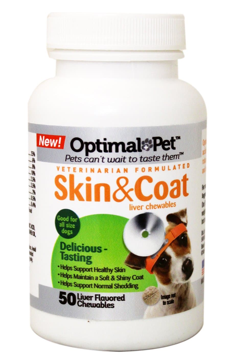 Optimal Pet 50 Count Dog Skin and Coat Chewables