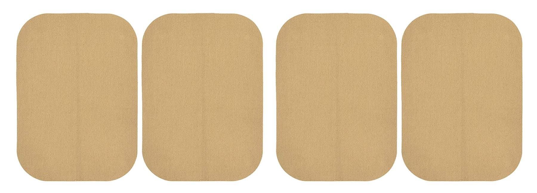 Wrights 230008091B Bondex Iron-On Patches 5"X7" 2/Pkg-Beige (2 Pack)
