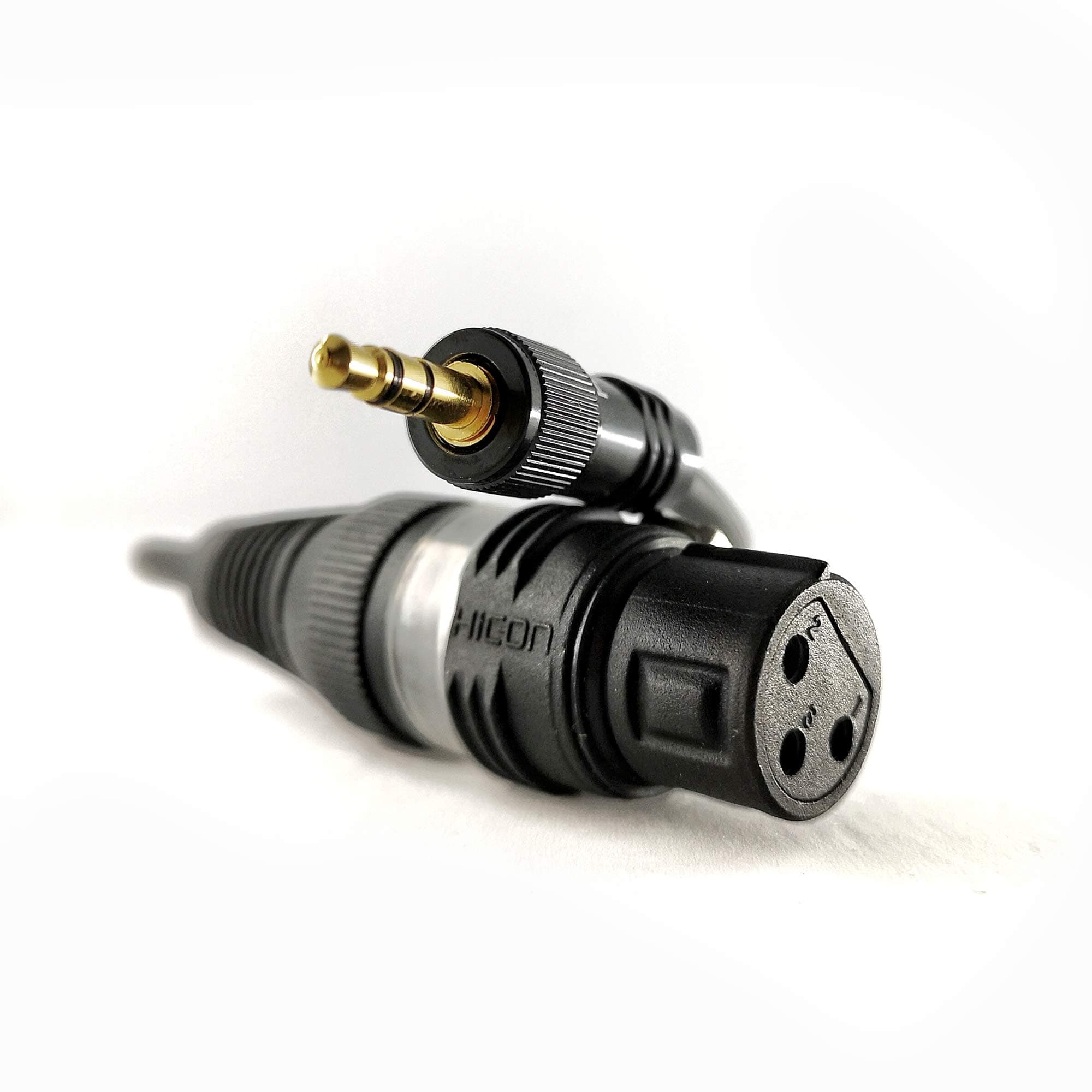 Adapter Cable 75cm Microphone Mini Jack 3.5 mm male to XLR Female for DSLR DSLM Cameras with Gold Connectors 0,75m SC-AK600-MF-0075