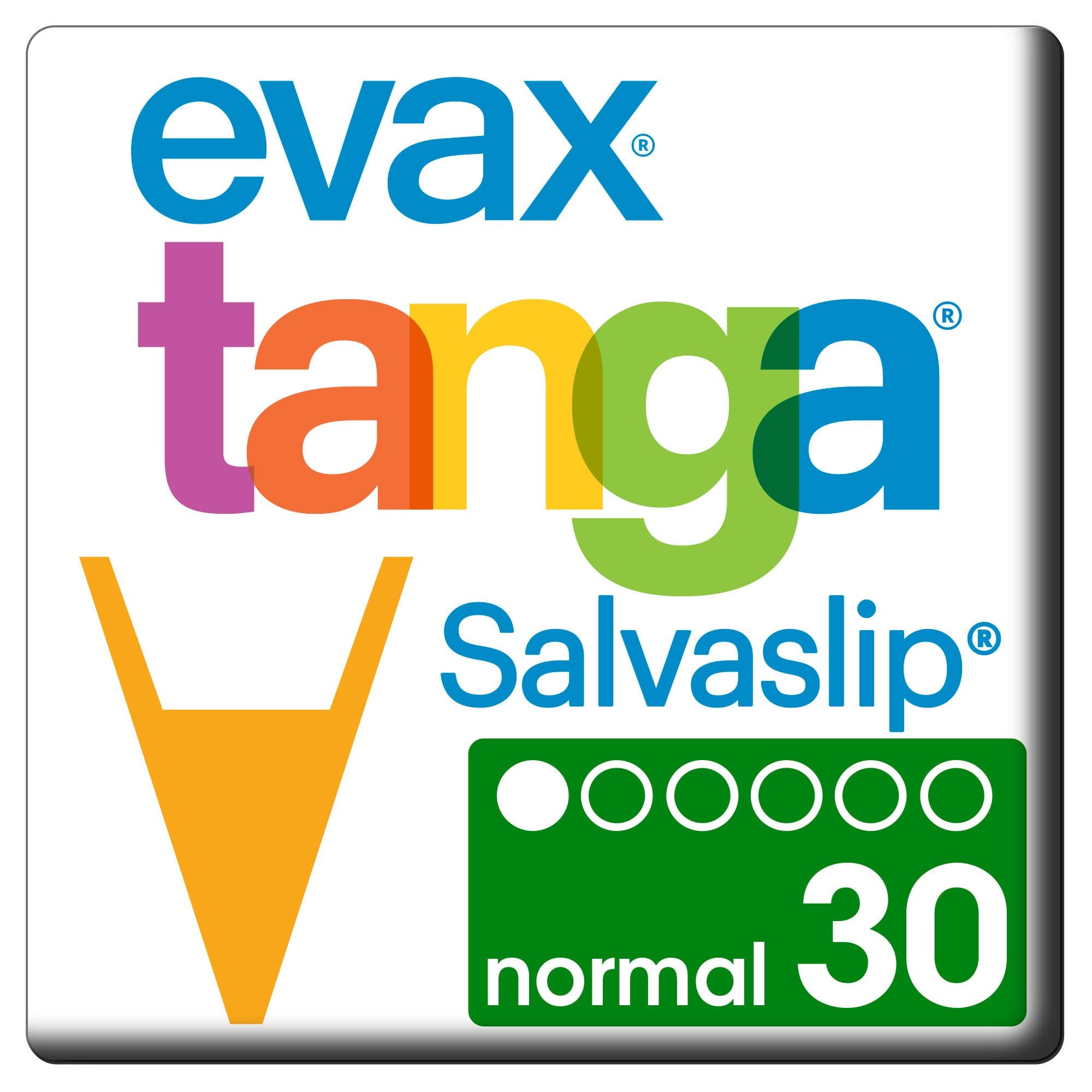 Evax Salva Slip Shaped Thong Panty Liner