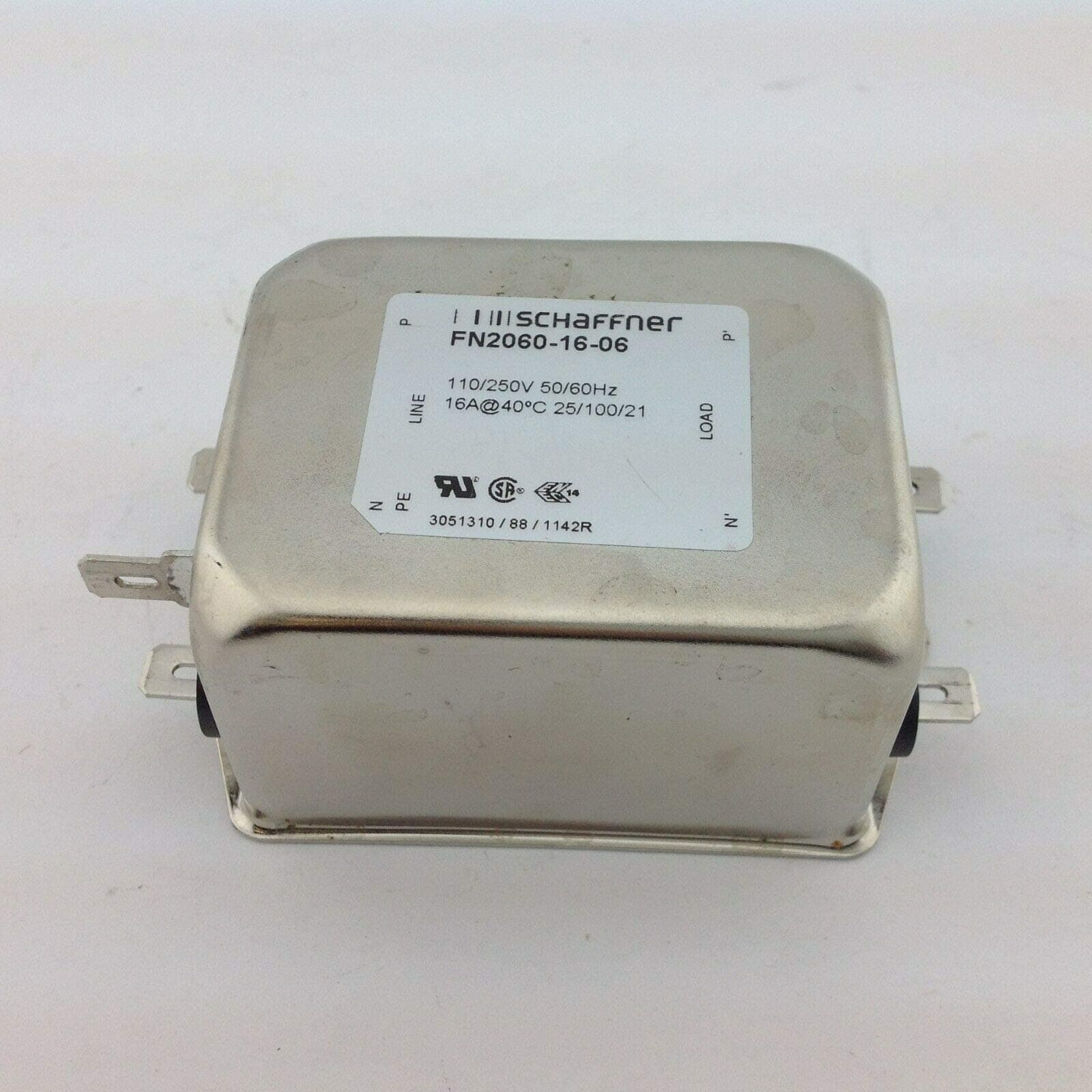 Schaffner Fn2060-16-06 EMI Power Line Filter 16A
