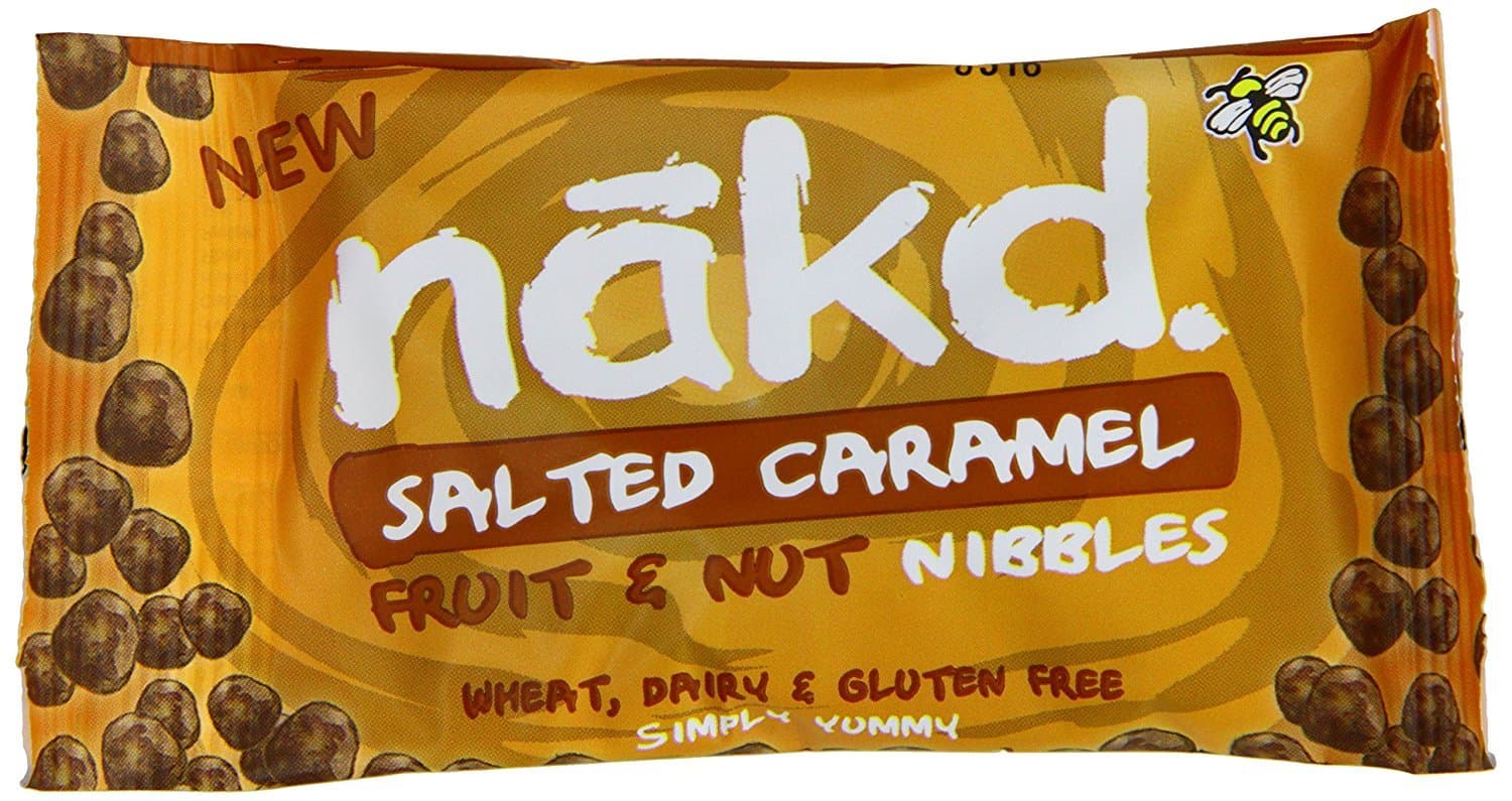 Nakd Salted Caramel Nibbles 40g (Pack of 18)