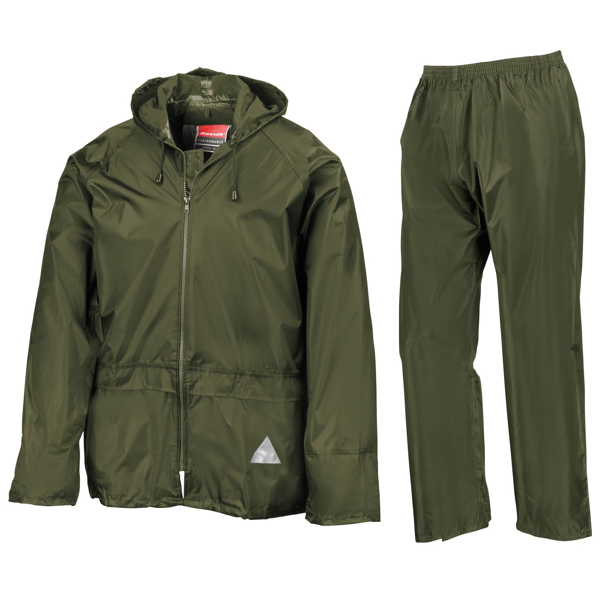 ResultMens Heavyweight Waterproof Rain Suit (Jacket & Trouser Suit)