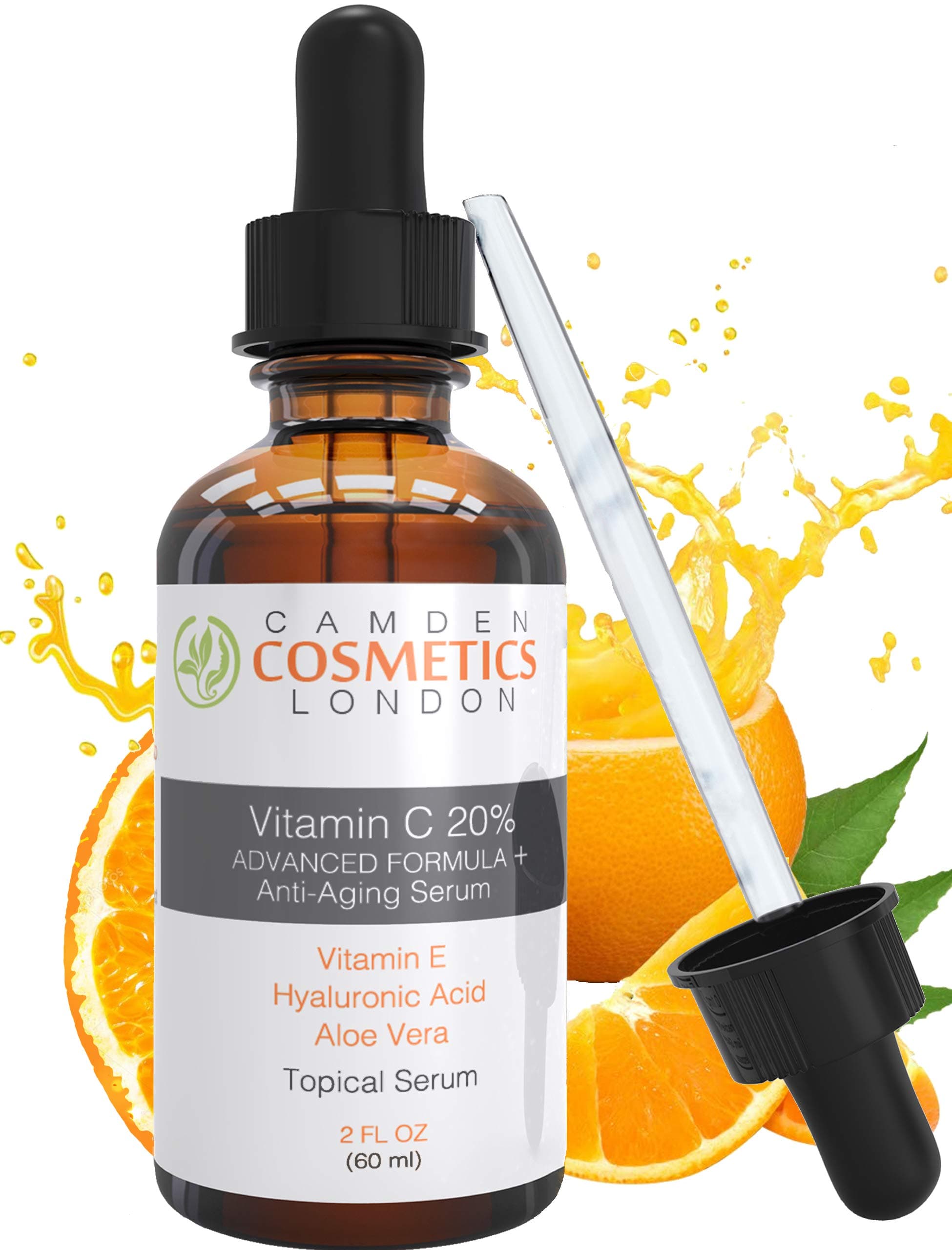 60ML Vitamin C Serum For Face With Hyaluronic Acid
