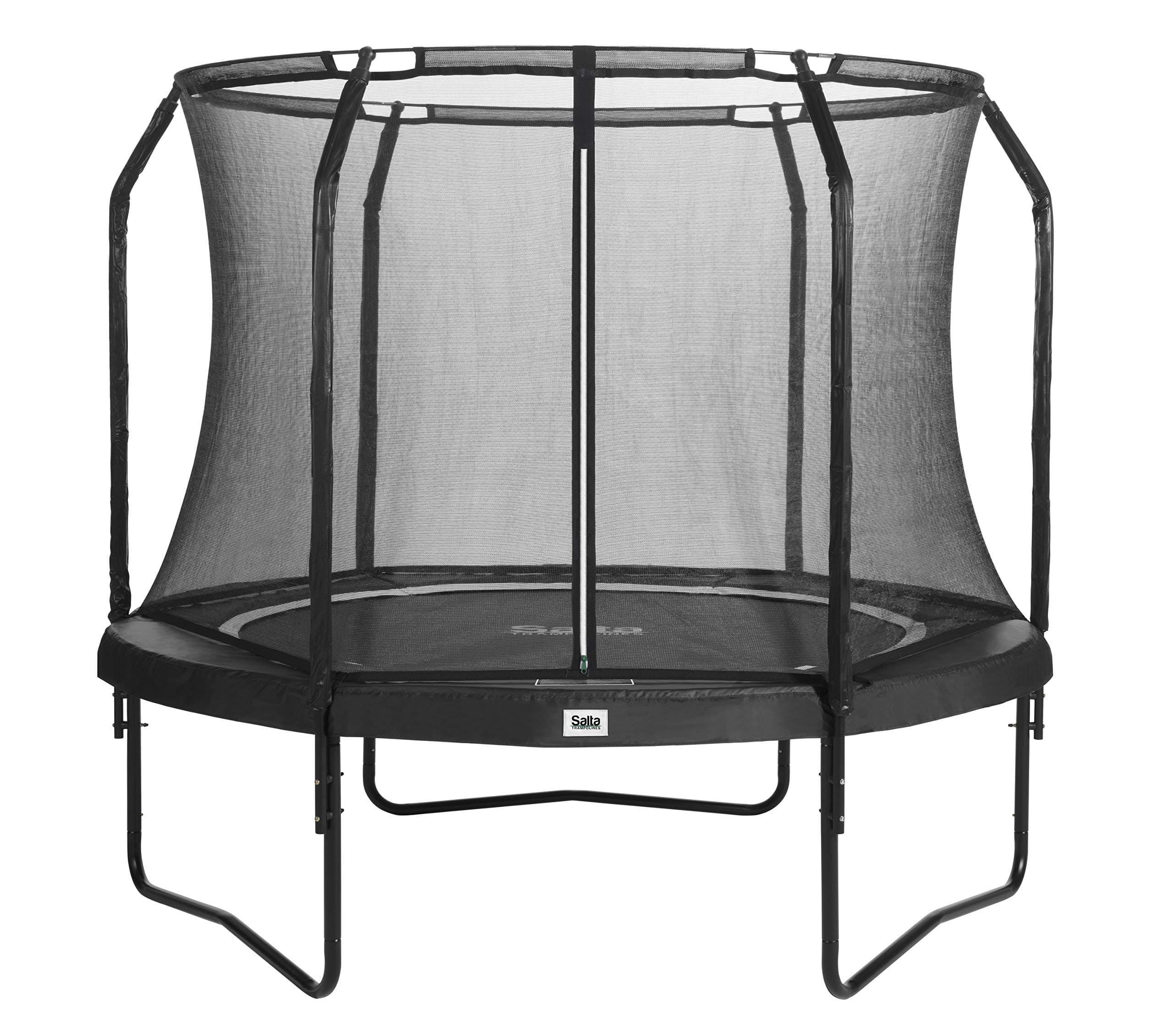 Salta 8 ft 244 cm Premium Edition Combo Trampoline (Black)