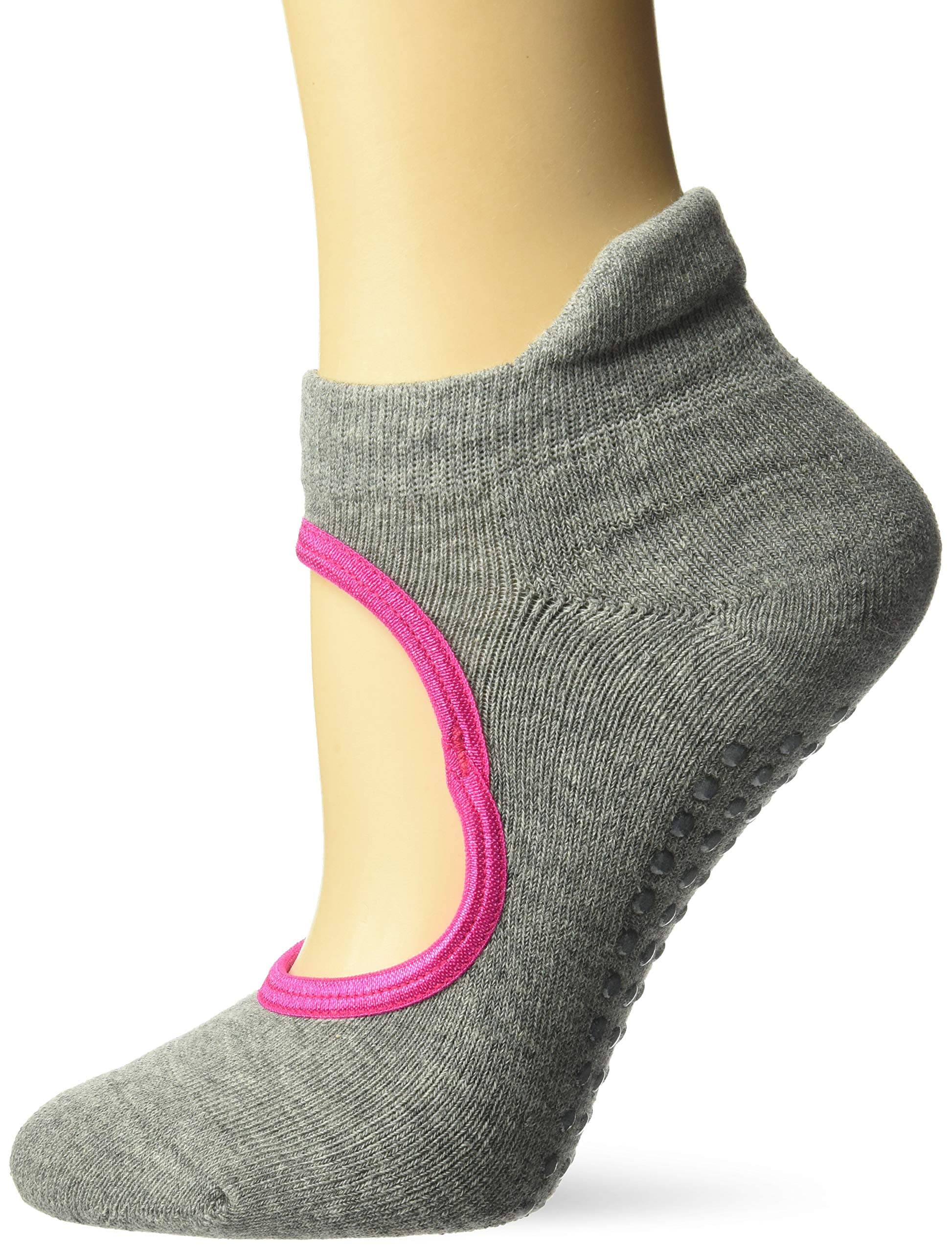 Yoga Socks Non Slip Skid Pilates Ballet Barre with Grips Cotton For Women Men
