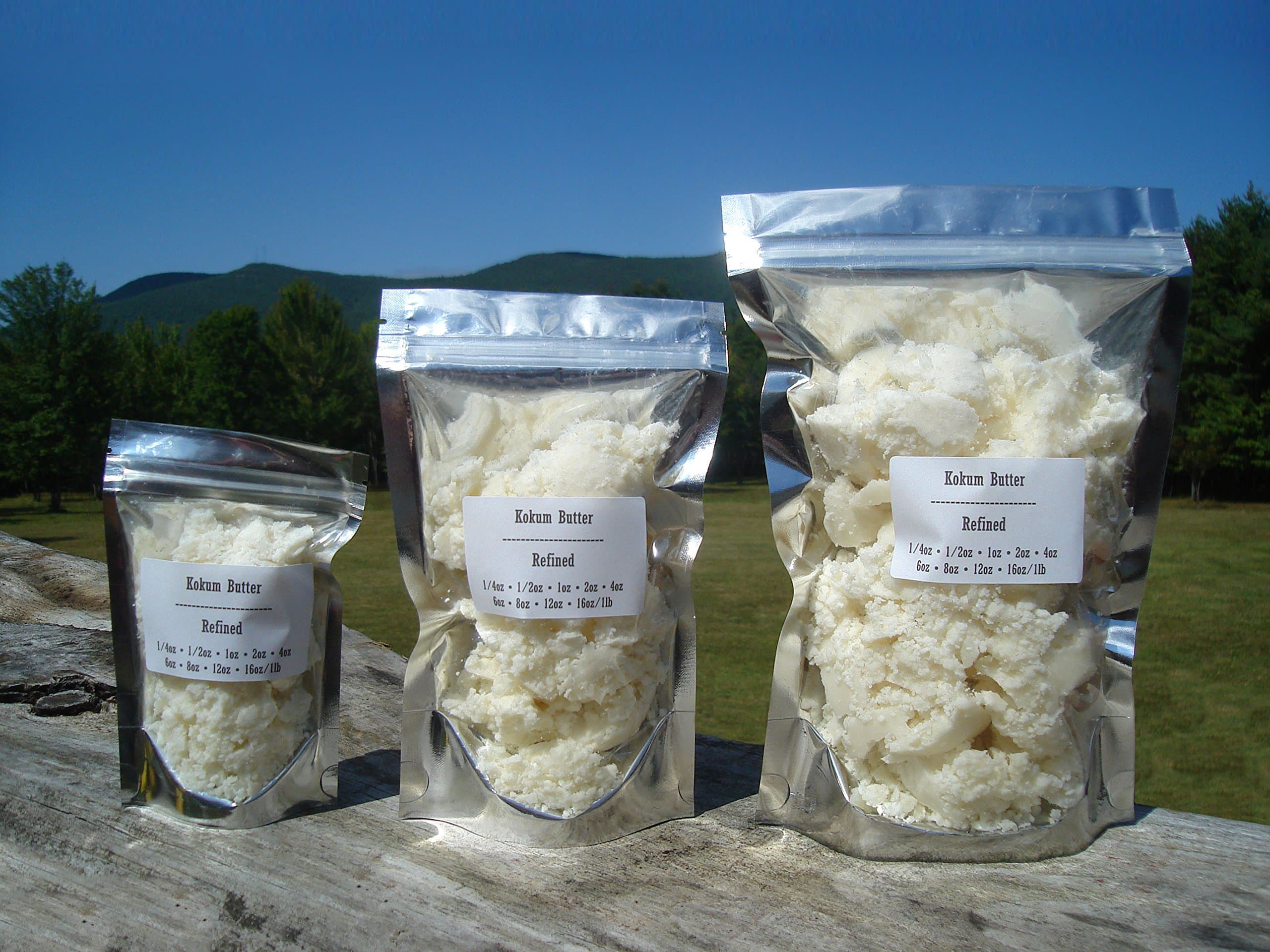Weeping Willow Oil Co Kokum Butter - 100% Pure, Natural, Kosher Refined 1 2 3 4 5 6 8 12 16 oz lb (4 oz.)