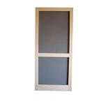 30 in. x 80 in. Woodcraft Wood Unfinished Reversible Hinged Screen Door