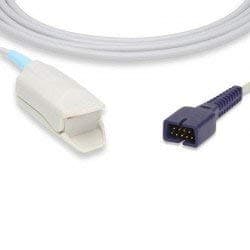 Replacement For WELCH ALLYN SPOT VITAL SIGNS 42NTB-E1 SHORT SPO2 SENSOR by Technical Precision