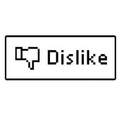 Facebook Dislike stamp