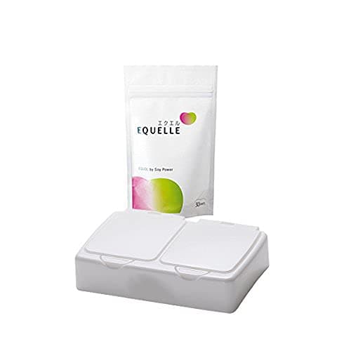 EQUELLE for Womens Health & Beauty Pouch Type 120 Tablets with Storage Box by Soy Power from Japan