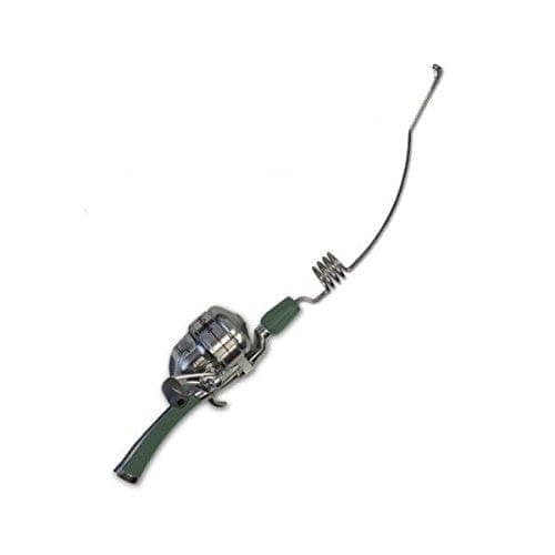 Packer Fishing Combo 4 Coil Casting Pole w/Shakespeare Reel (GREEN HANDLE)