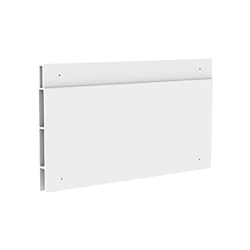 Patio Pet Door 4” Height Extension, Fits Screen Insert Panel for Small Doors, White