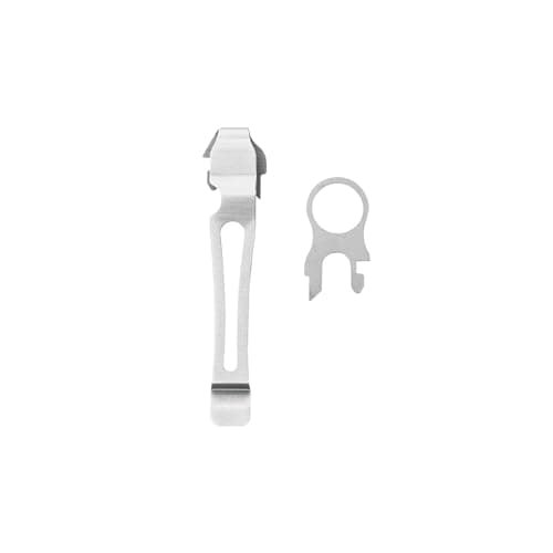 LEATHERMAN, Quick Release Pocket Clip and Lanyard Ring for Charge, Wave & Surge Multi-Tools, Stainless, One Size