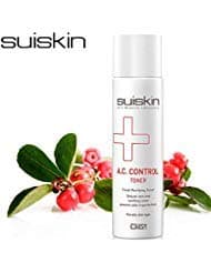 SUISKIN A.C. Contral Toner for Oily Skin - Facial Intense Moisturizer, Oil Control for Combination & Oily skin type
