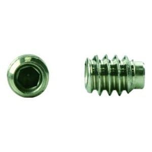 DrillSpot 3/8"-16 x 1/2" 18-8 Stainless Steel Half Dog Point Socket Set Screw, Pack of 100
