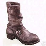 Just the Right Shoe Motorcycle Boot Mint in Box Porcelain Shoe