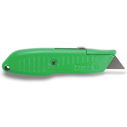 Lutz 30482#82 Safety Nose Retractable Blade Utility Knife - Green (82-GR)