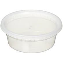 Reditainer Plastic Food Storage Containers with Lids (10, 12 Ounce)