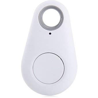 ESupFly Bluetooth Anti-Lost Keyfinder Sucher Finder Alarm Reminder Tracker Car Child Wallet Pets Key Finder GPS Tracker for IOS Apple iPhone iPad Android Smartphone Pad (White)