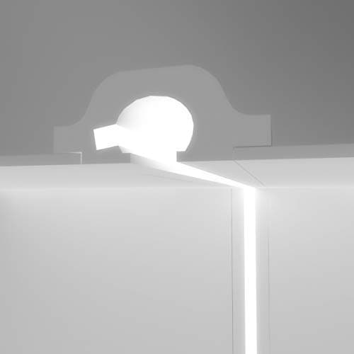 EL112 - LED Indirect Lighting coving for plasterboard False Ceiling [Energy Class A]