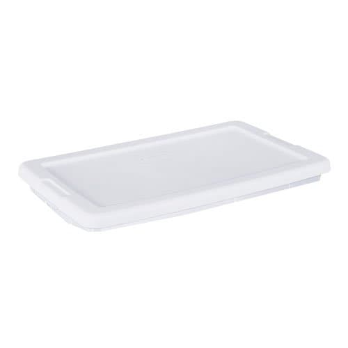 Sterilite 1642 6 Quart Storage Box - White Lid