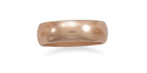 6mm Solid Copper Ring