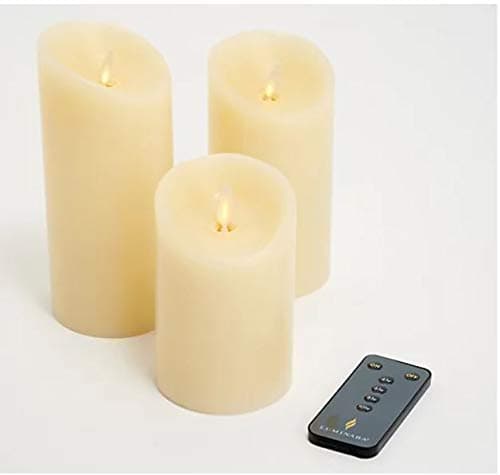Luminara Remote LED Candle - Battery Operated, Flameless, Remote Controlled