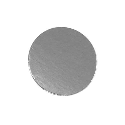 Round Silver Mono Board, Case of 500 (3")