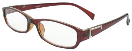 About Eyes G410 Brown Reading Glasses - Strength + 1.50 with Pouch
