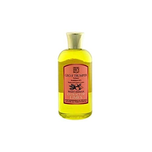 Trumpers Extracts of Limes Bath and Shower Gel 200ml (Pack of 6)