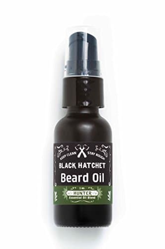 BLACK HATCHET- Beard Oil for Men Growth – Beard Growth Oil for Men, Pre Shave Oil and Shaving Oil w/ Hydrating Essential Oils (Hunter)