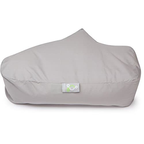 Sleep Yoga Arm Rest Posture Pillow Covers 2 Pack Gray