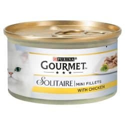 Gourmet Solitaire Mini Fillets with Chicken in Sauce 85g Pack of 24